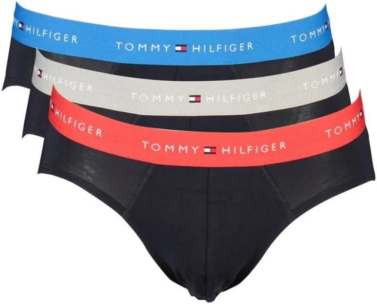 Tommy Hilfiger Underwear Slip 3P BRIEF WB met elastische logo-band (Set van 3)