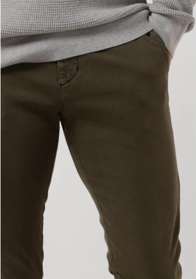 TOMMY HILFIGER Heren Broeken Chino Bleecker Structure Gmd Khaki