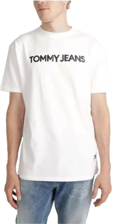 Tommy Hilfiger Klassiek Katoenen T-shirt White Heren - Foto 3