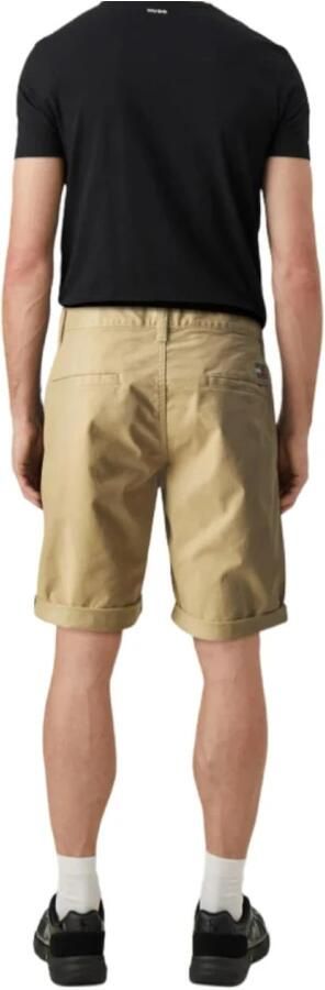 Tommy Hilfiger Beige Heren Shorts Slim Fit Geborduurd Beige Heren - Foto 3