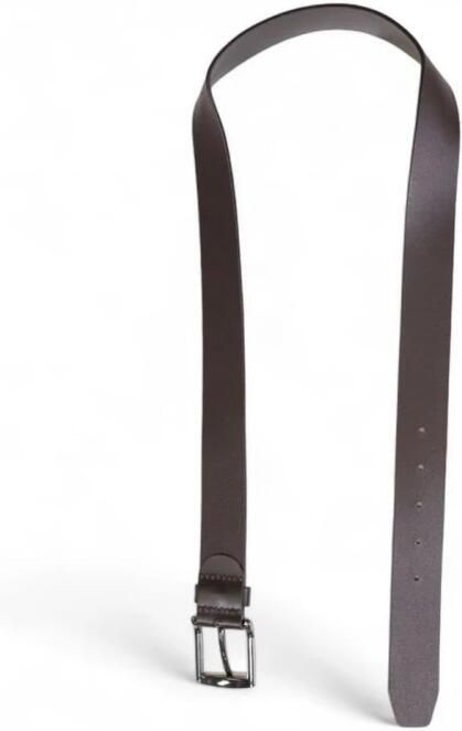 Tommy Hilfiger Bruin Leren Heren Riem Herfst Winter Brown Heren - Foto 2