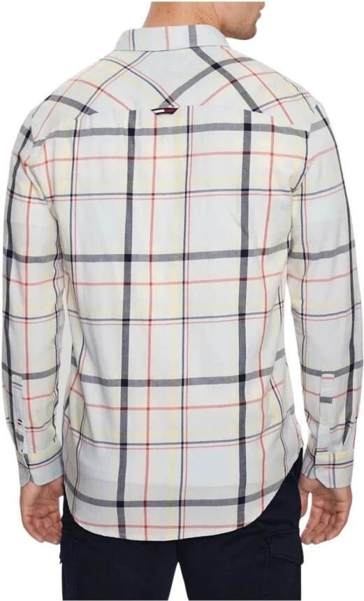 Tommy Hilfiger Klassieke Essentiële Overhemd Tommy Jeans Blue Heren - Foto 2