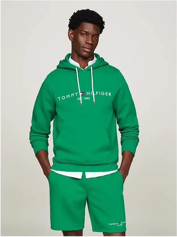 Tommy Hilfiger Hoodie TOMMY LOGO HOODY met capuchon en kangoeroezak