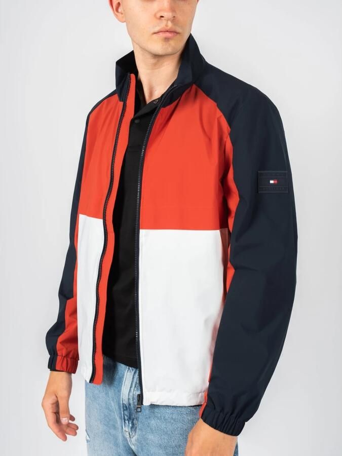 Tommy Hilfiger Klassieke Jas met Opstaande Kraag en Ritssluiting White Heren - Foto 3