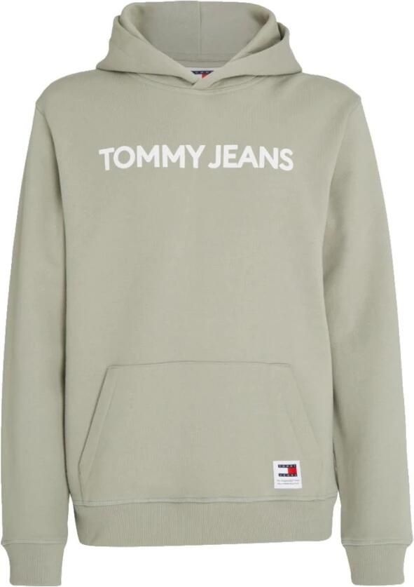 TOMMY JEANS Heren Truien & Vesten Tjm Reg Bold Classics Hoodie Ext Groen - Foto 2