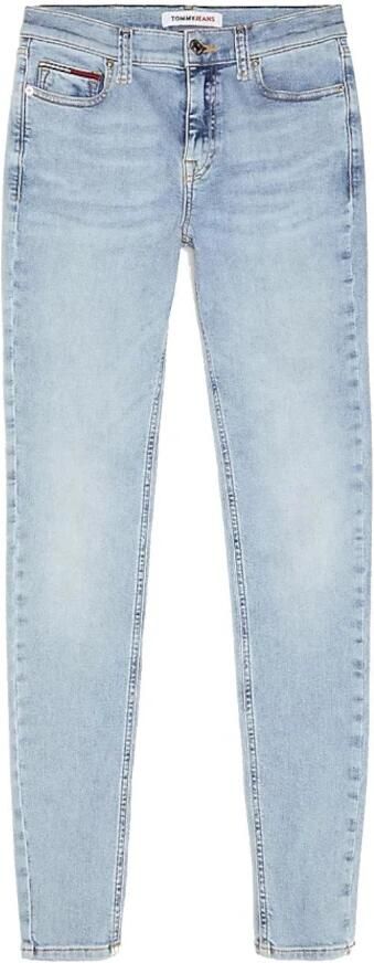 Tommy Hilfiger Klassieke Skinny Jeans met Faded Wash Blue Dames - Foto 4