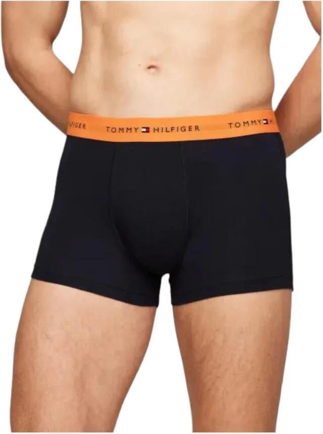 Tommy Hilfiger Boxershort met elastische band met logo in een set van 3 stuks
