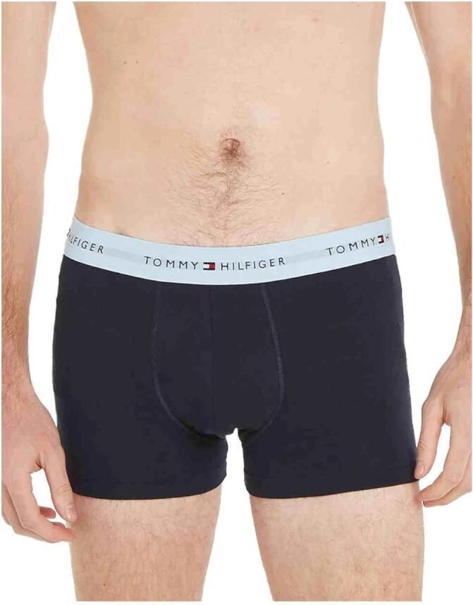 Tommy Hilfiger Underwear Trunk 3P WB TRUNK met elastische logo-band (3 stuks Set van 3)