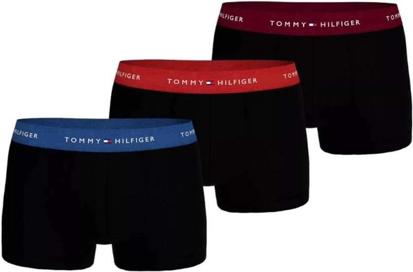 Tommy Hilfiger Underwear Trunk 3P WB TRUNK met contrasterende logo-band (3 stuks) - Foto 3