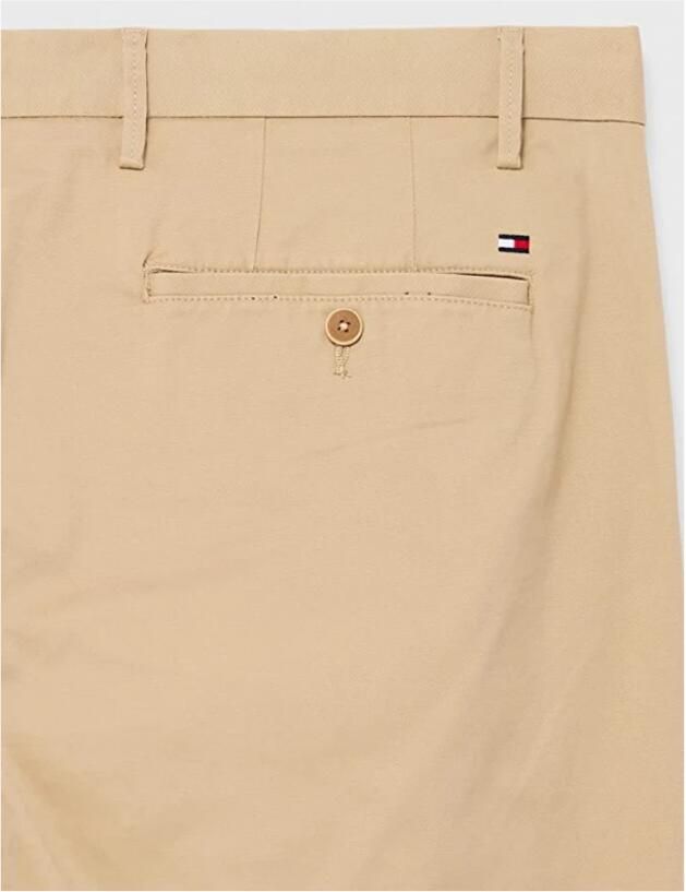 Tommy Hilfiger straight fit chino CORE DENTON 1985 met katoen batique khaki - Foto 12