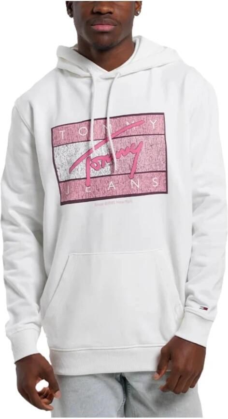 Tommy Hilfiger Klassieke Vlag Sweater White Heren - Foto 3