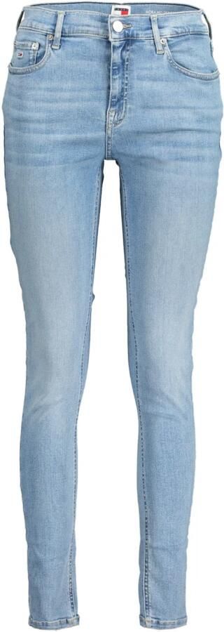 Tommy Hilfiger Blauwe Denim Skinny Jeans met Gewassen Effect Blue Dames - Foto 2