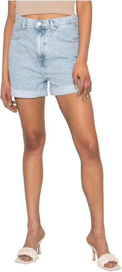 Tommy Hilfiger Korte vaquero mom Tommy Jeans Blue Dames - Foto 3