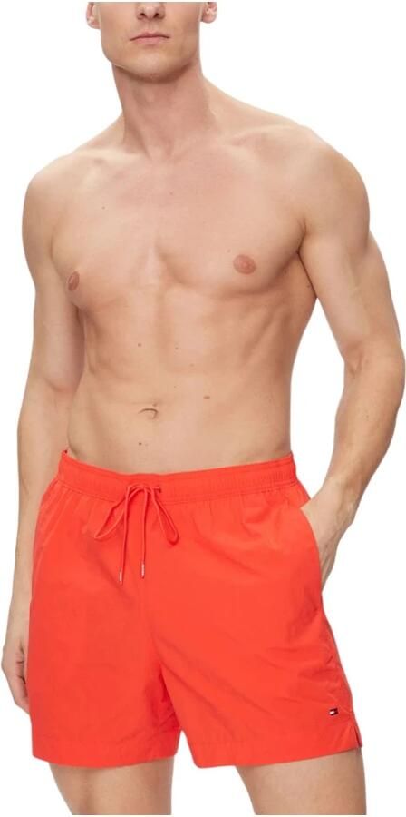 TOMMY HILFIGER UNDERWEAR Tommy Hilfiger Heren Zwembroeken Medium Drawstring Oranje - Foto 6