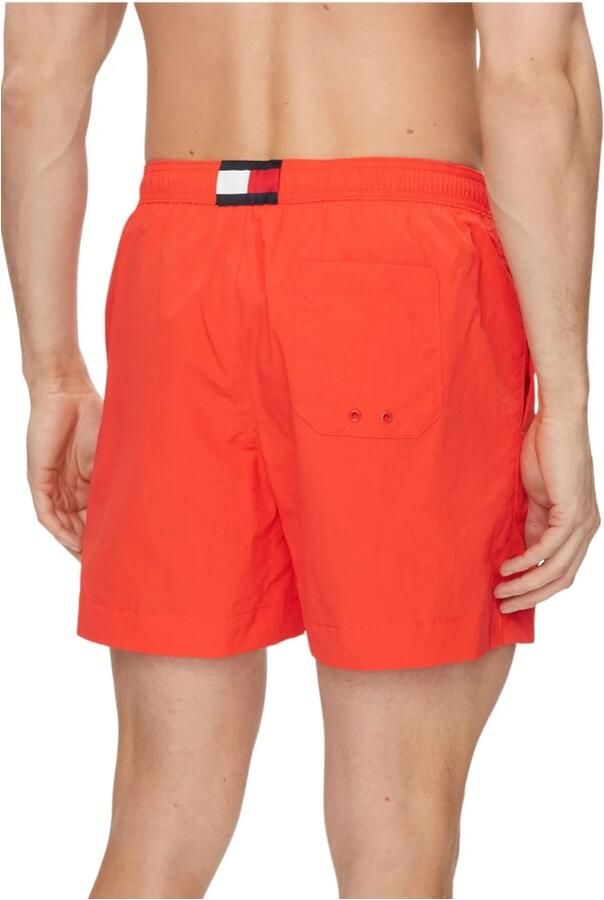 TOMMY HILFIGER UNDERWEAR Tommy Hilfiger Heren Zwembroeken Medium Drawstring Oranje - Foto 4