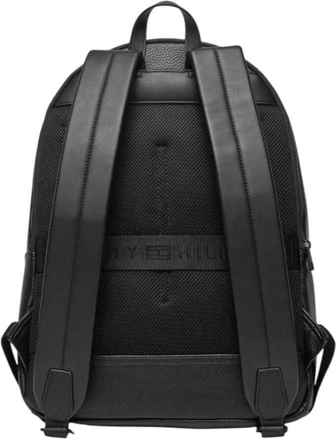 Tommy Hilfiger Zwarte Polyurethaan Polyester Heren Rugzak Black Heren - Foto 2