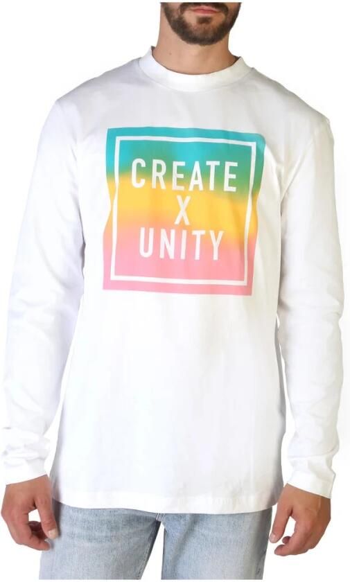 Tommy Hilfiger Lente Zomer Langemouw Ronde Hals Logo T-Shirt White Heren - Foto 3