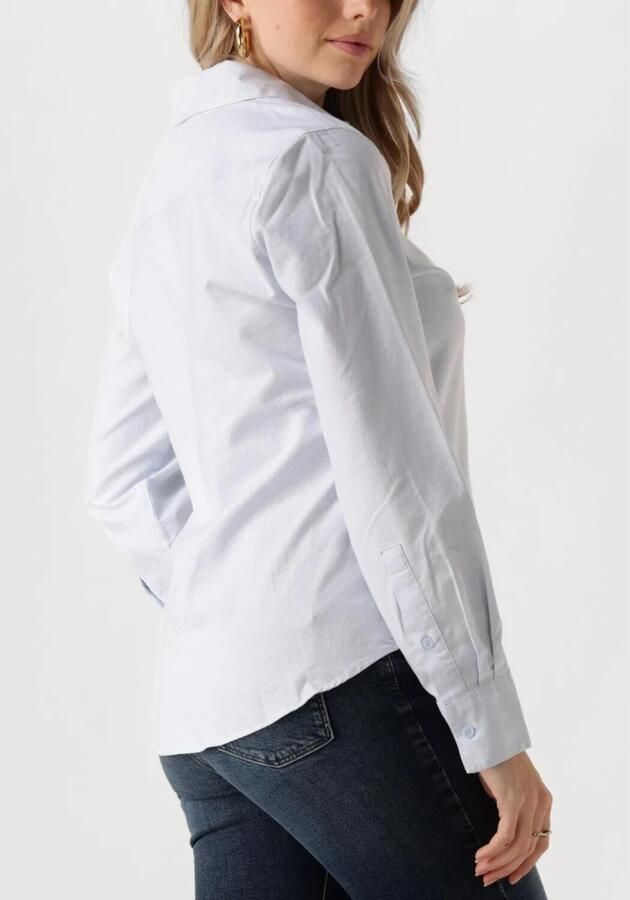 TOMMY HILFIGER Dames Blouses Oxford Cotton Regular Shirt Lichtblauw - Foto 2