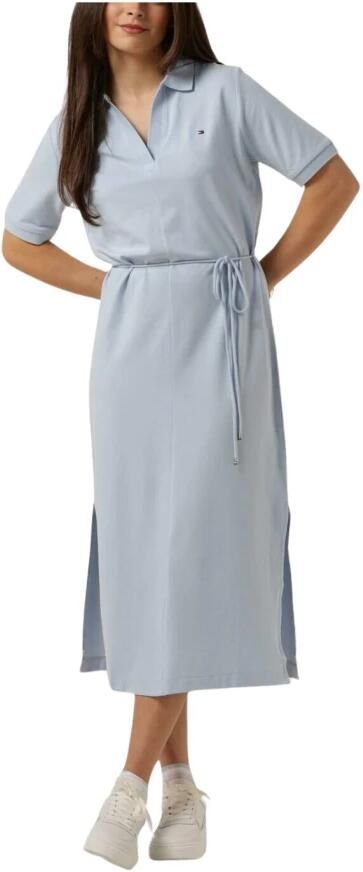 TOMMY HILFIGER Dames Jurken Opn Plkt Lyll Polo Dress Lichtblauw - Foto 3