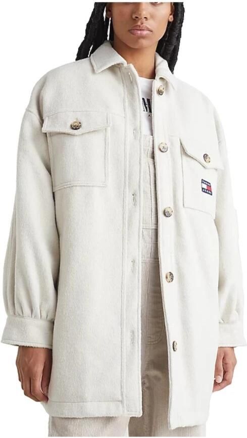 TOMMY JEANS Dames Jassen Outerwear Jacket Beige - Foto 4
