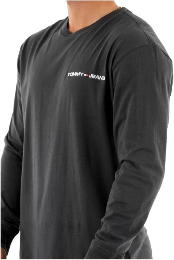 TOMMY JEANS Shirt met lange mouwen TJM CLSC LINEAR CHEST L S TEE