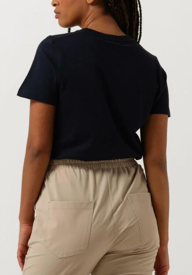TOMMY HILFIGER Dames Tops & T-shirts Rec Corp Logo C-nk Donkerblauw - Foto 2
