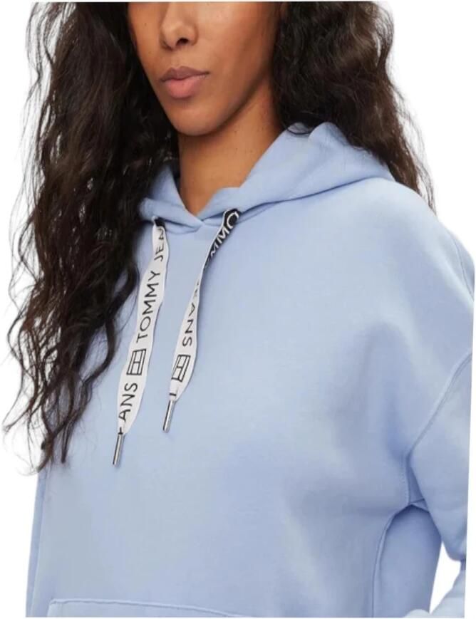 Tommy Hilfiger Logo Koord Sweatshirt Blue Dames