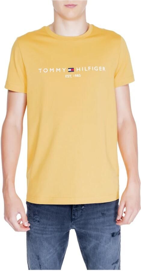 Tommy Hilfiger Polo Shirt Lange Mouw TOMMY LOGO TEE MW0MW11797 - Foto 4