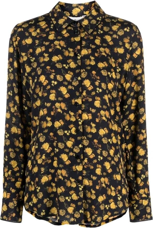 Tommy Hilfiger Blouse met lange mouwen MOSS CREPE ROSE FLEUR SHIRT LS - Foto 2