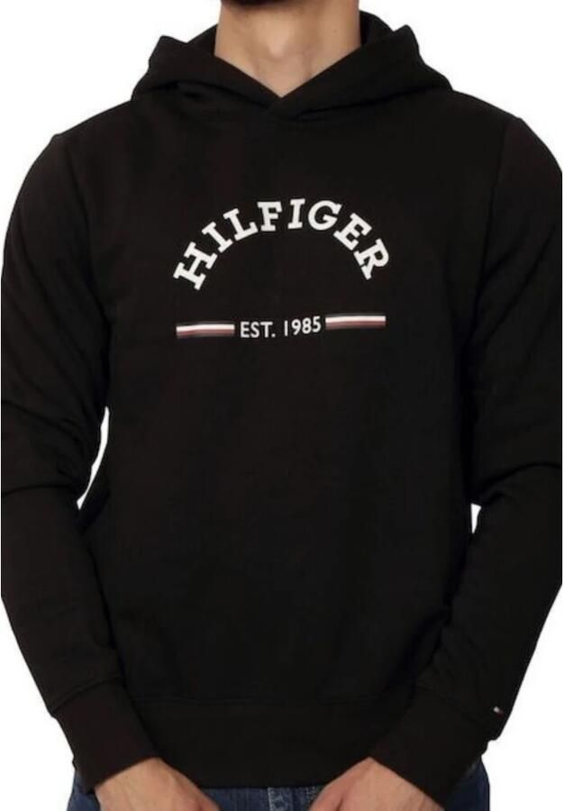 Tommy Hilfiger Hoodie ROUNDALL HOODY contrasterende merkprint