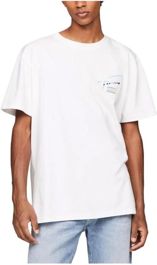 Tommy Hilfiger T-shirt Korte Mouw DM0DM18283 YBR - Foto 3