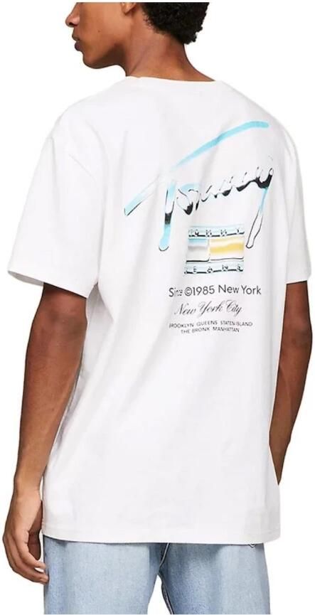 Tommy Hilfiger T-shirt Korte Mouw DM0DM18283 YBR - Foto 2