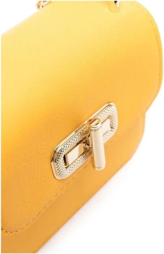 Tommy Hilfiger micro turnlock cross body tassen Yellow Dames - Foto 2