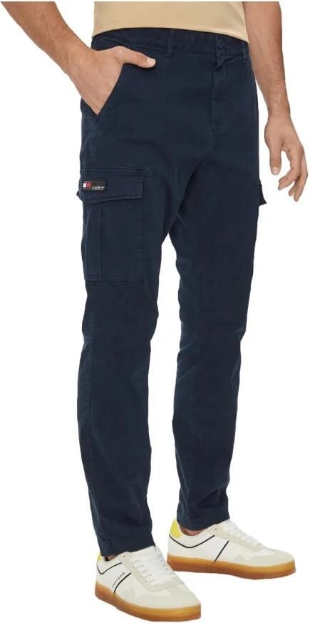 Tommy Hilfiger Moderne Cargo Broek Lichtgewicht Austin Blue Heren - Foto 3