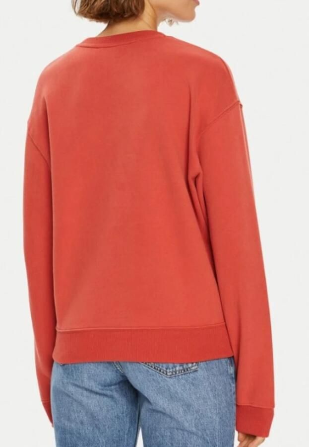 Tommy Hilfiger Moderne Script Sweatshirt voor Vrouwen Red Dames - Foto 3