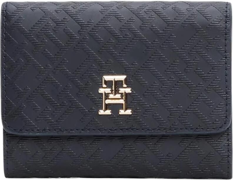 Tommy Hilfiger Portemonnee TH DISTINCT TRIFOLD WALLET MONO dames portemonnee met edel th-logo - Foto 3