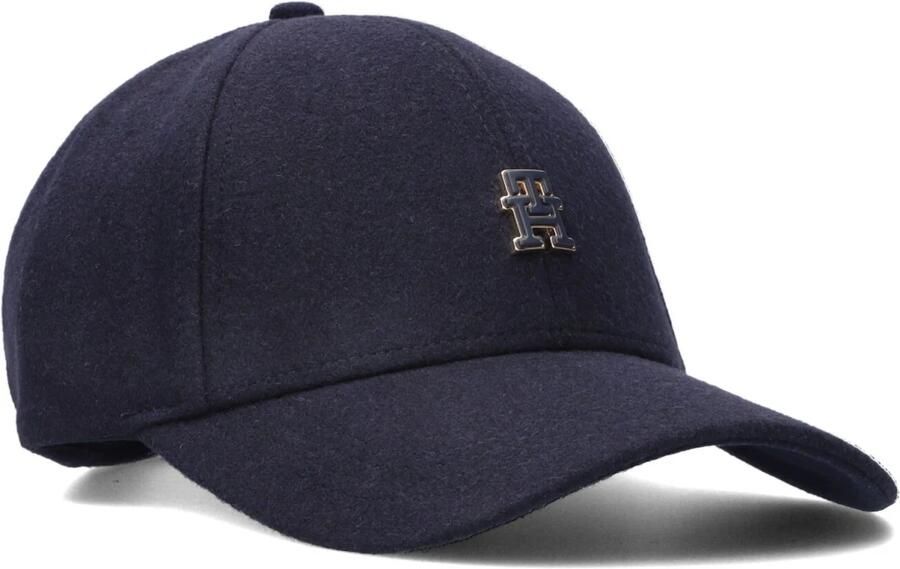 Tommy Hilfiger Monogram Wintermuts Stijlvol Donkerblauw Blue Dames - Foto 3
