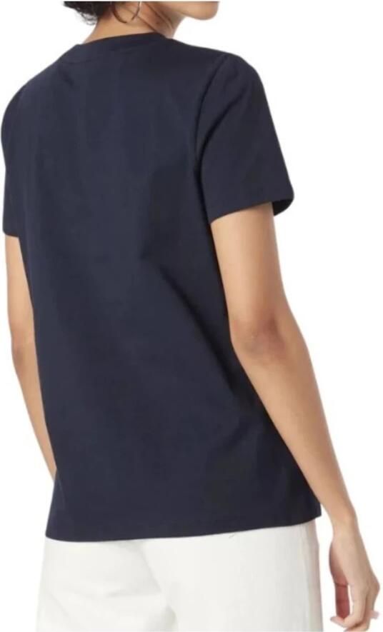Tommy Hilfiger Monotype Geborduurd Dames T-shirt Blue Dames - Foto 3
