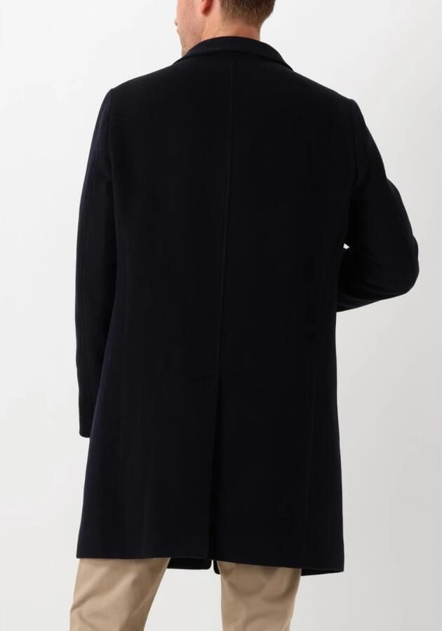 TOMMY HILFIGER Heren Jassen Dc Stand Collar Wool Mix Coat Donkerblauw - Foto 2