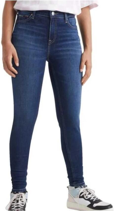 Tommy Jeans Skinny Stretch Nora Jeans Blauw Denim Blue Dames - Foto 2