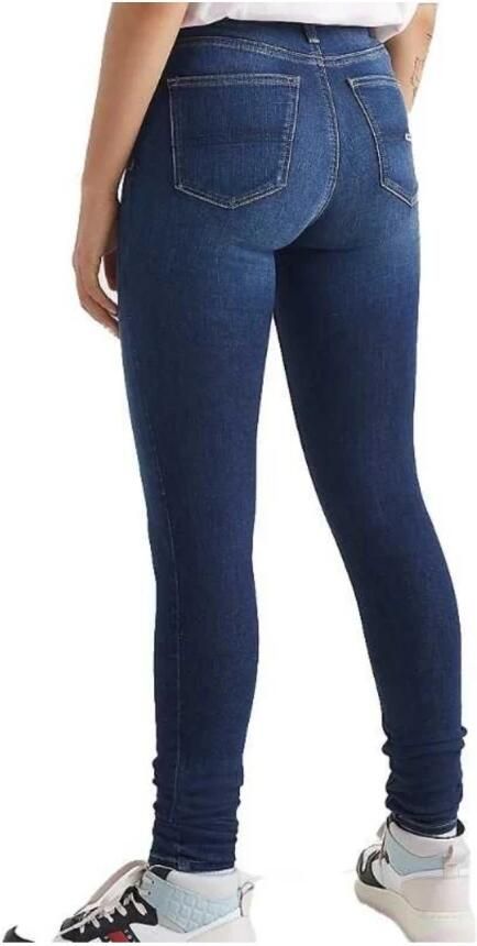 Tommy Jeans Skinny Stretch Nora Jeans Blauw Denim Blue Dames - Foto 3
