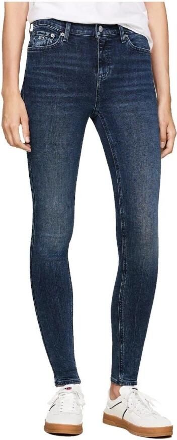 TOMMY JEANS Dames Jeans Nora Md Skn Dh1264 Donkerblauw