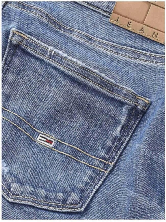 Tommy Hilfiger Nora Jeans Klassieke Katoenmix Blue Dames
