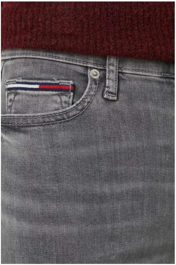 TOMMY JEANS Skinny fit jeans met logoborduursel boven het kleingeldzakje - Foto 3