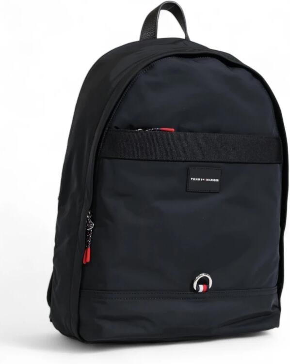 Tommy Hilfiger Zwarte Polyester Laptop Rugzak met Verstelbare Banden Black Heren - Foto 5