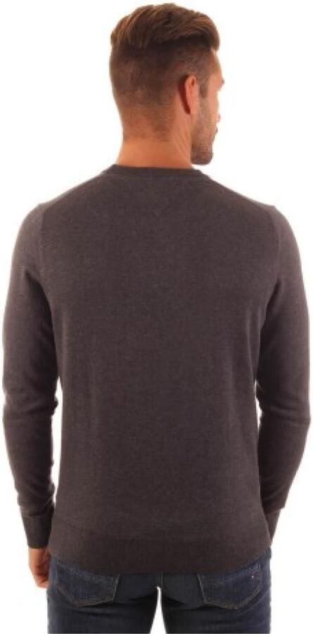Tommy Hilfiger Organisch Katoen Zijde Jersey voor Heren Gray Heren - Foto 3