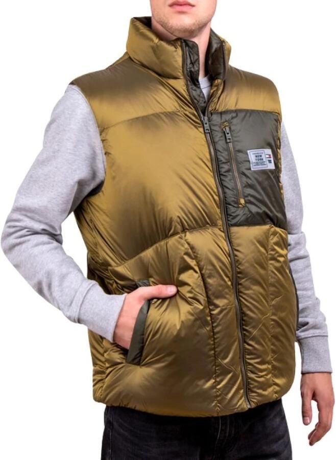 Tommy Hilfiger Oversized Mouwloos Vest voor Heren Brown Heren