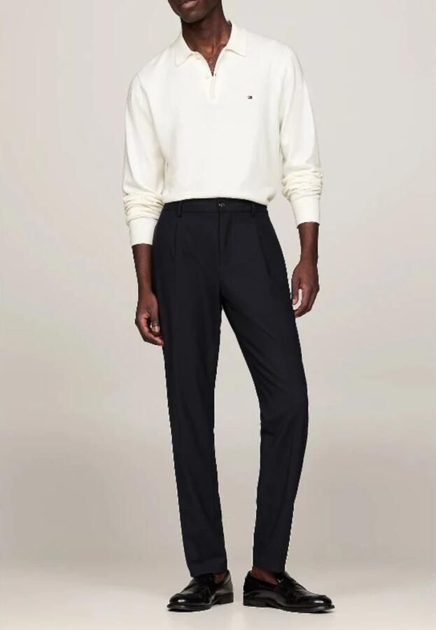 Tommy Hilfiger Trui met polokraag PIMA ORG CTN CASHMERE LS POLO