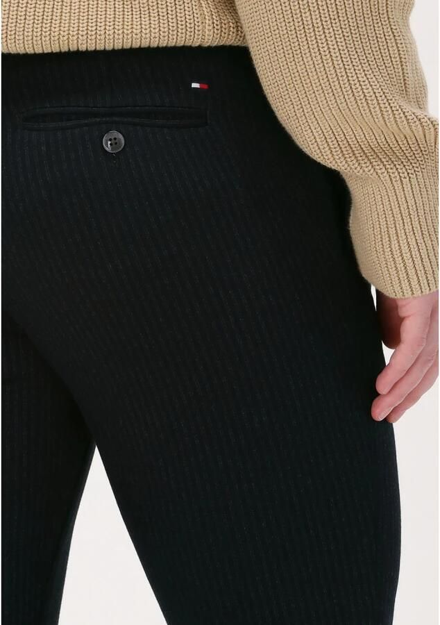 TOMMY HILFIGER Heren Broeken Bleecker Jersey Pinstripe Donkerblauw - Foto 5