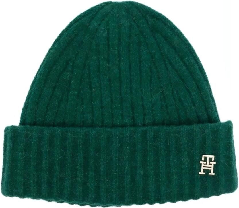 Tommy Hilfiger Muts met labelapplicatie model 'FLUFFY'